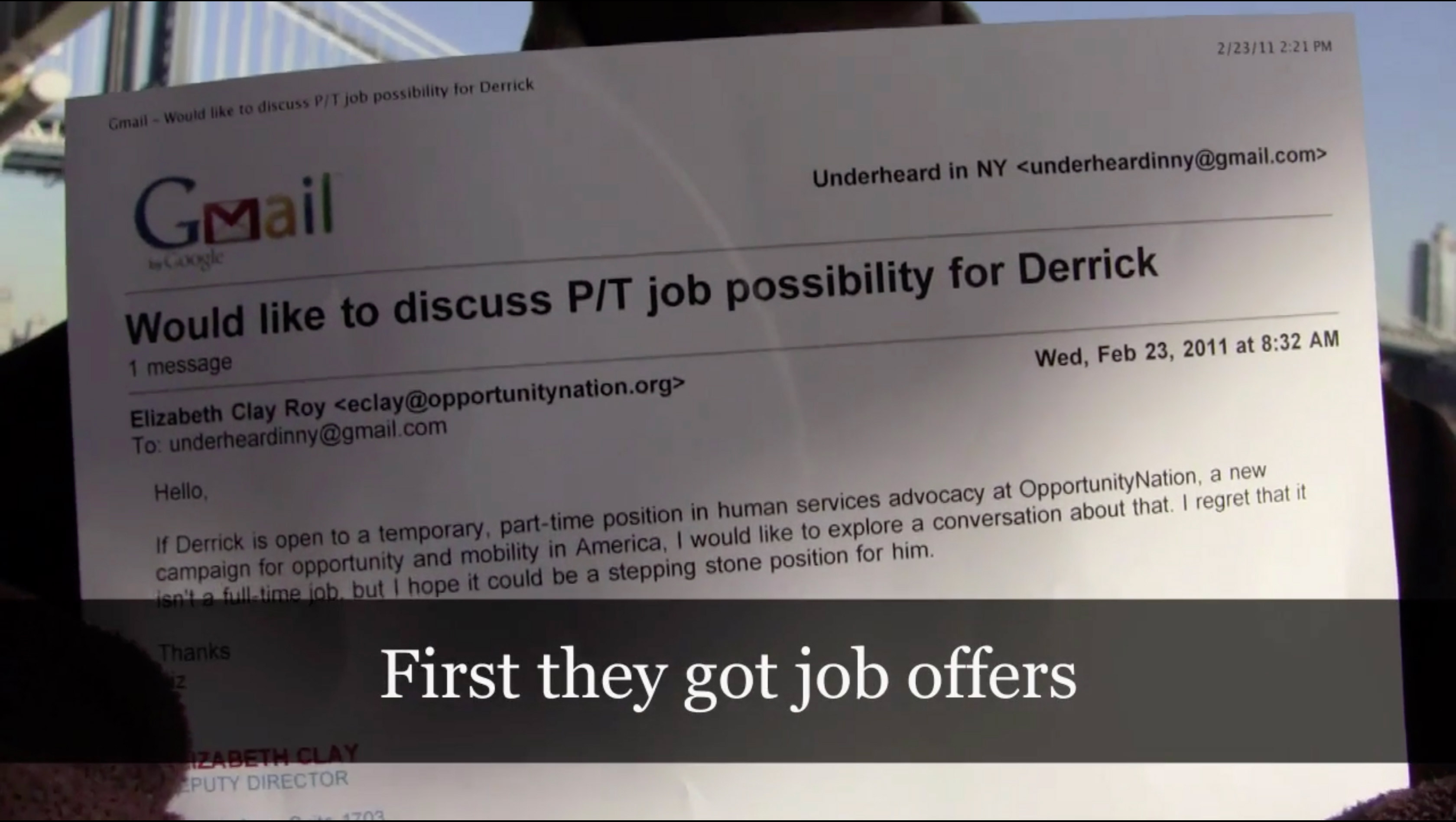 Underheard in New York