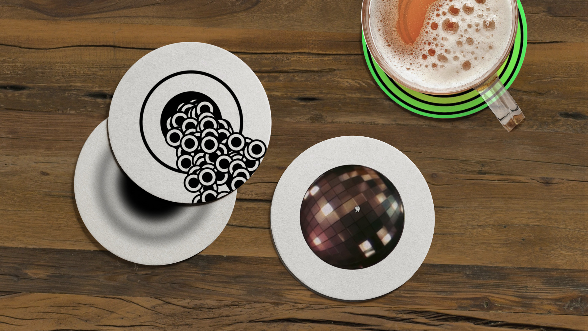 An audio-driven logo-centric website for Vig Bar