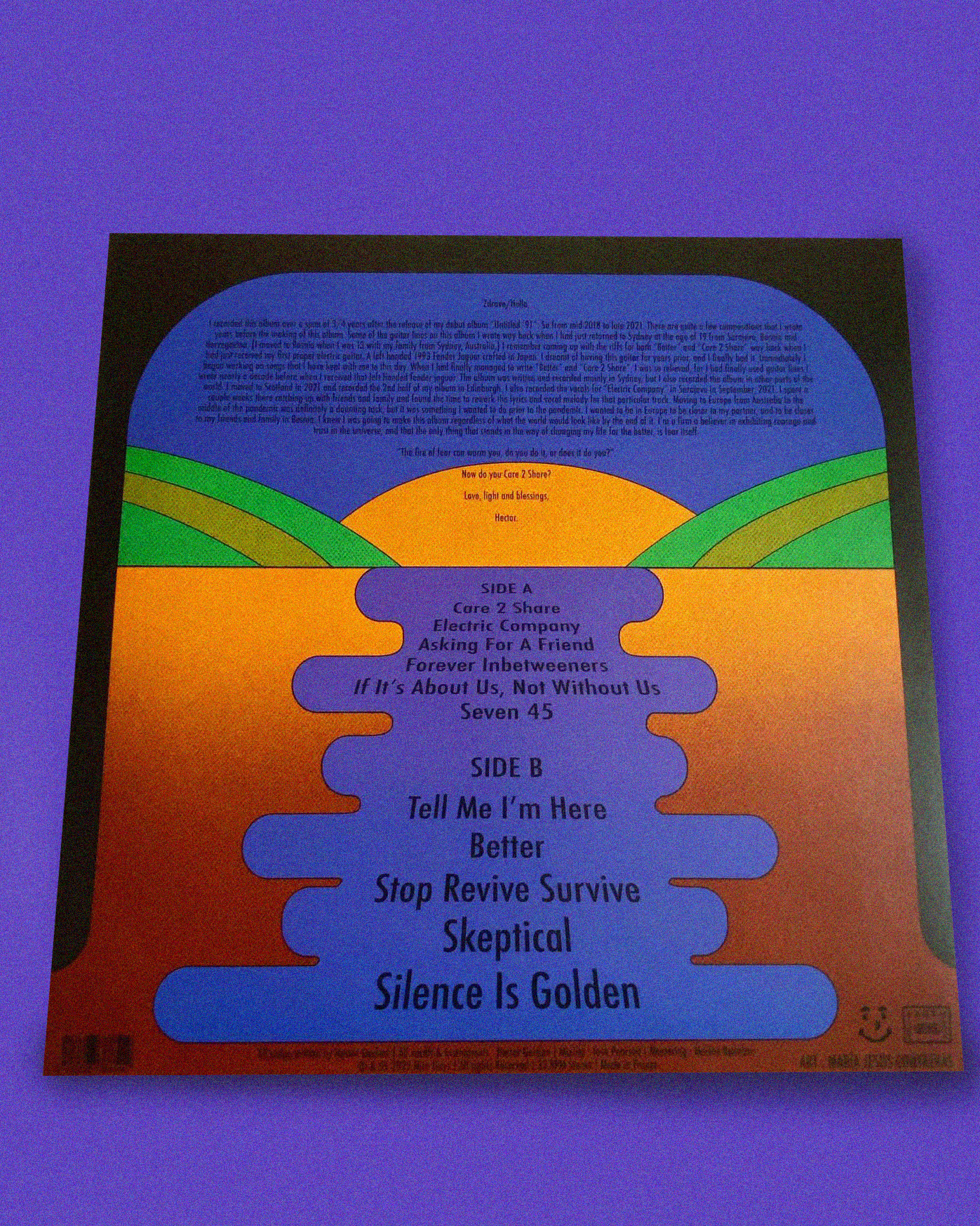 Hector Gachan vinyl & music video 