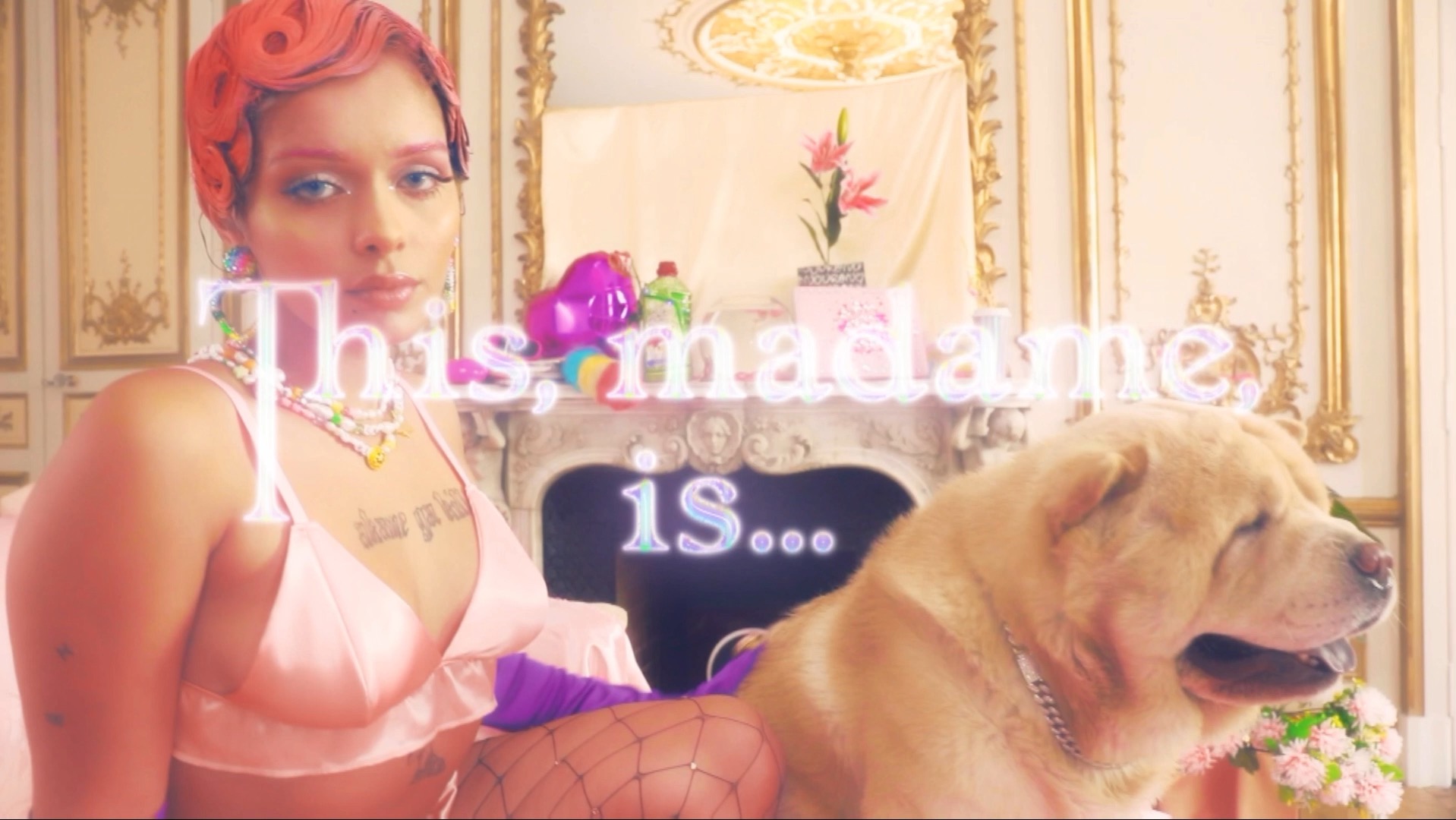 THIS MADAME IS, POUP