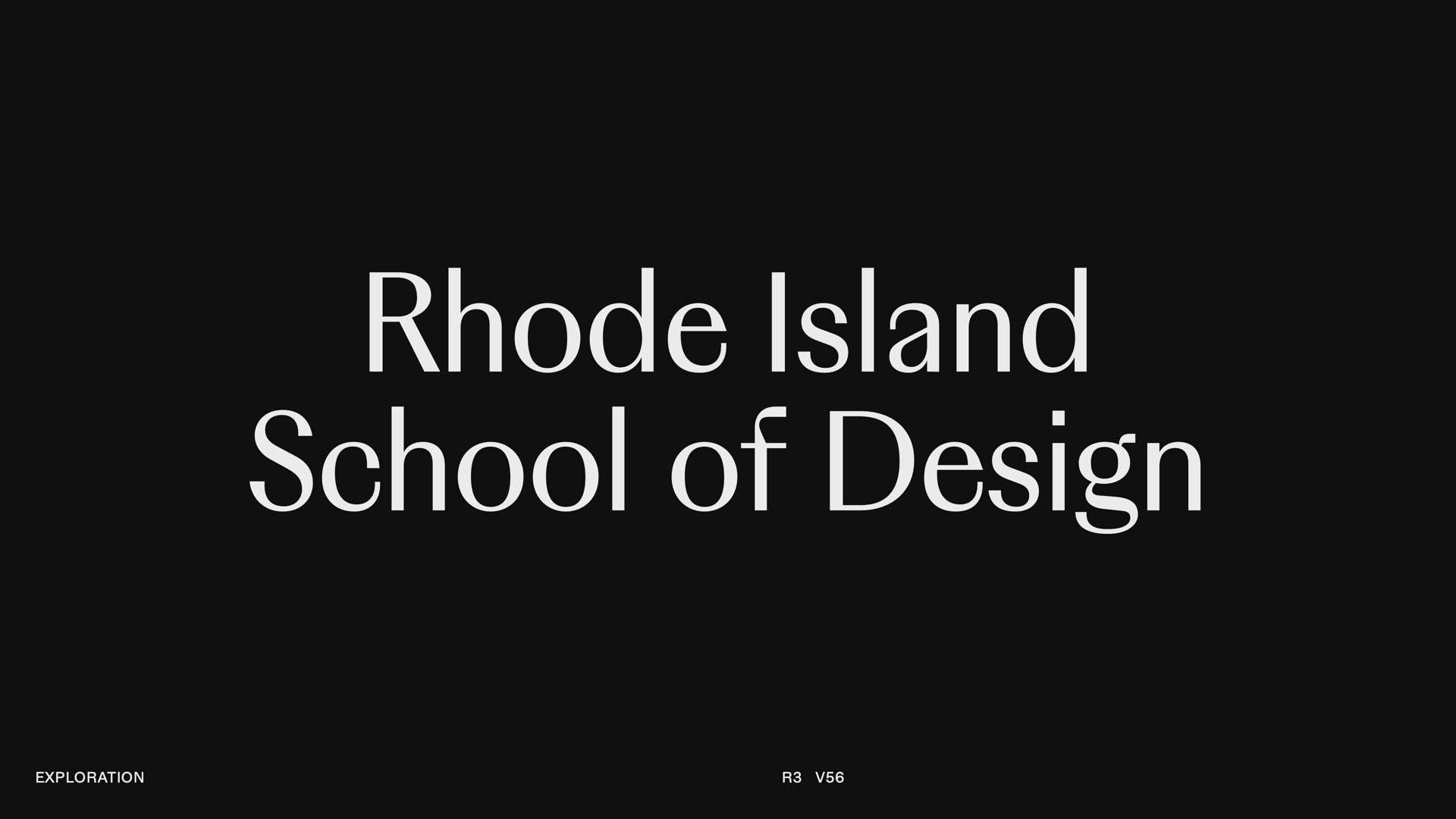 RISD Identity