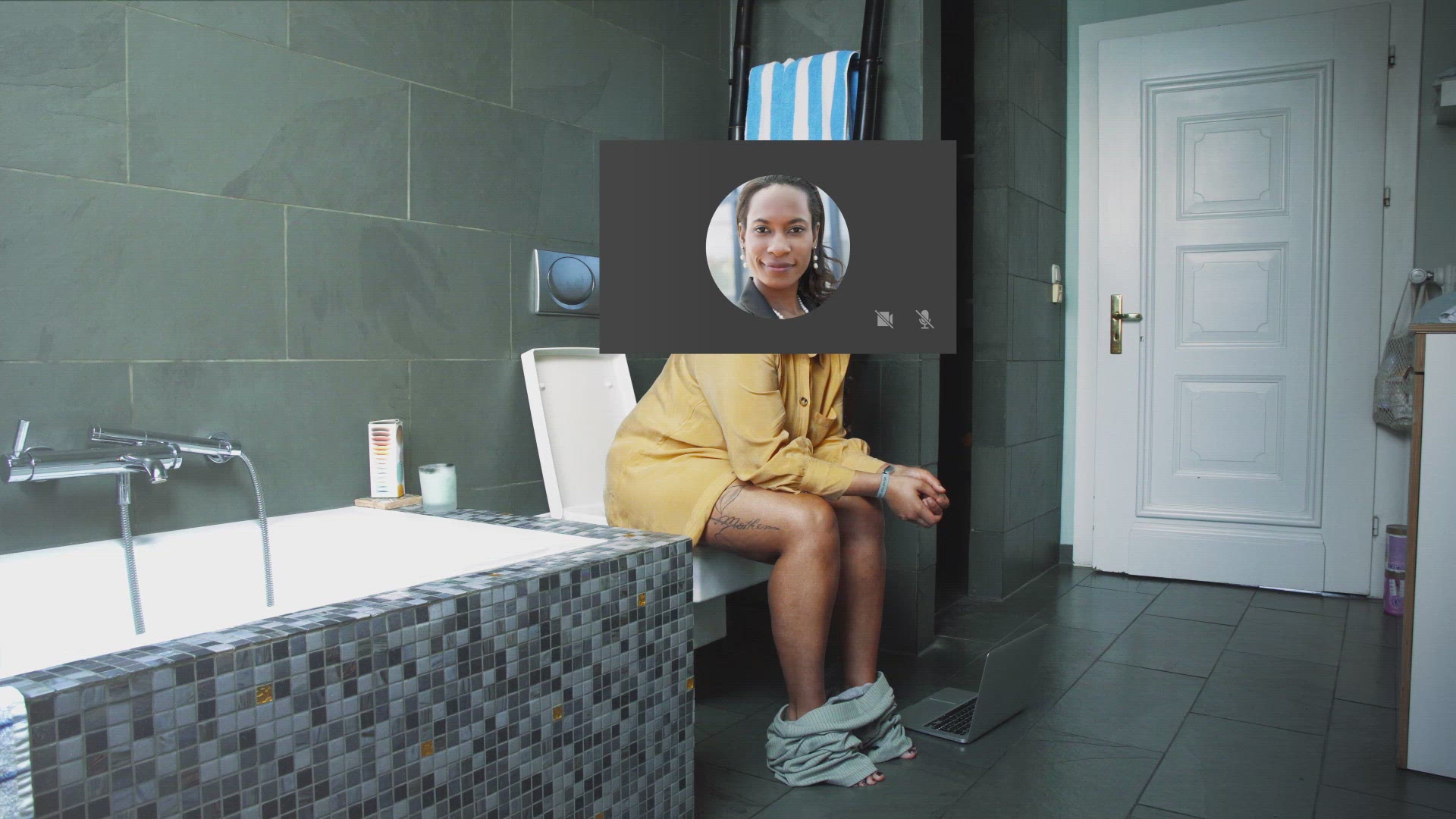 Behind the camera: Yoga / Ironing / Toilet