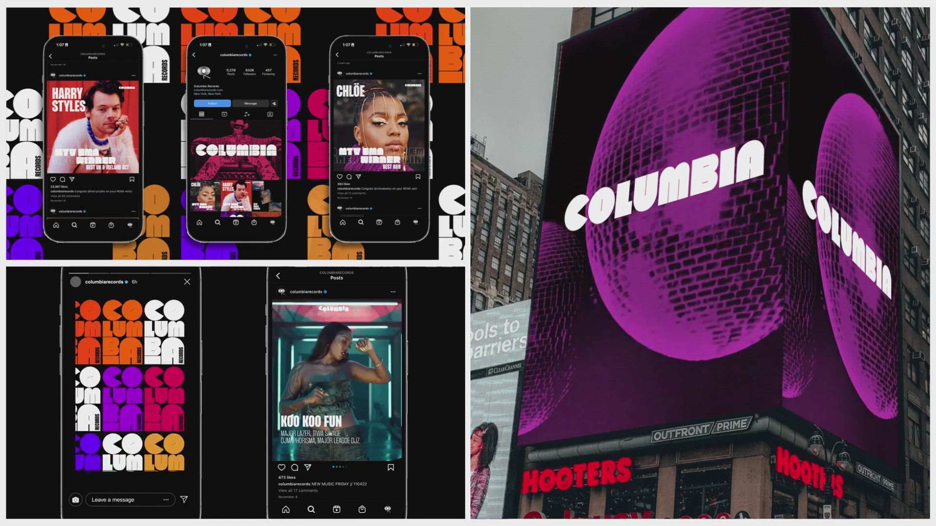 Columbia Records Refresh