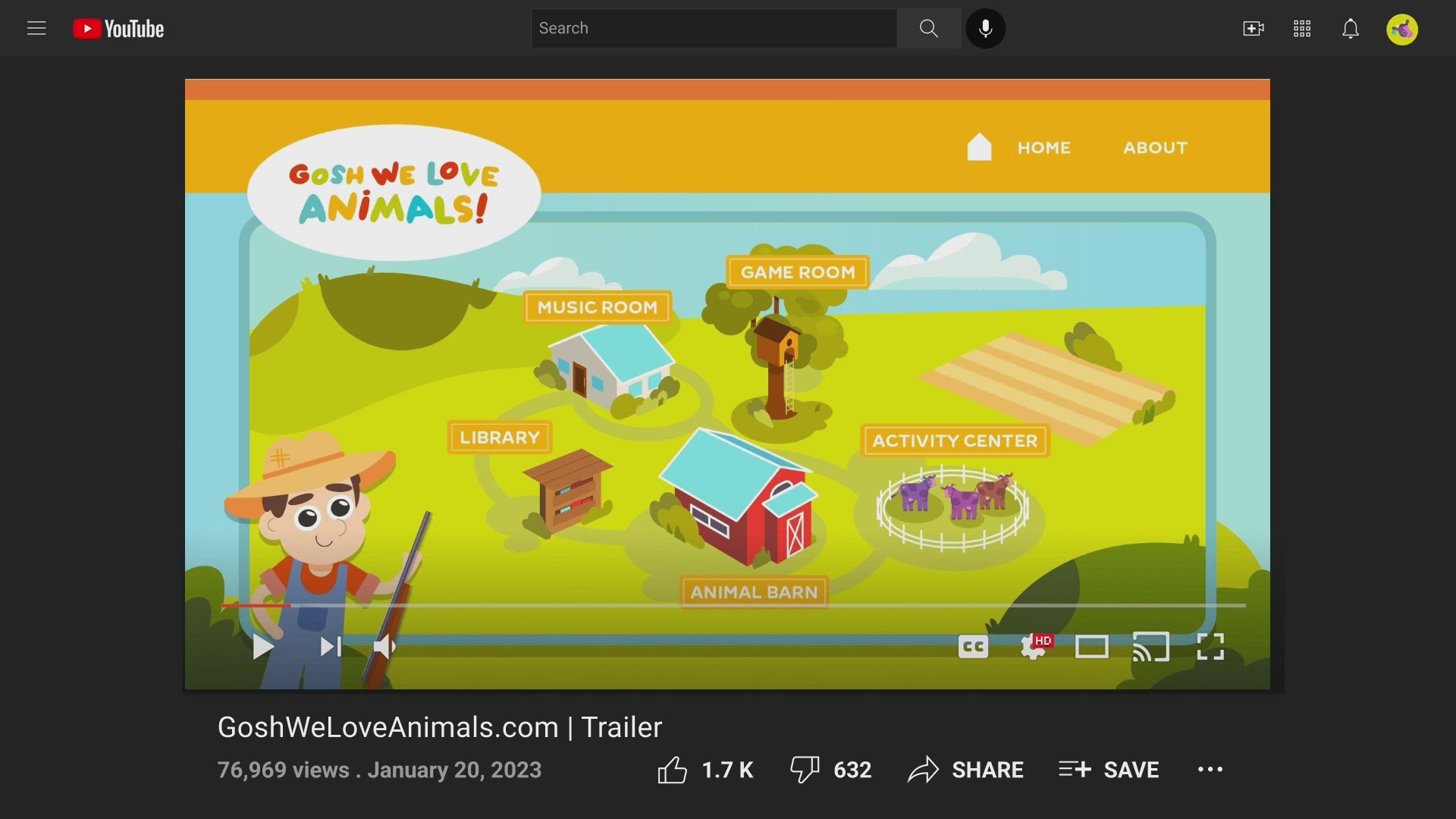 Gosh, We Love Animals