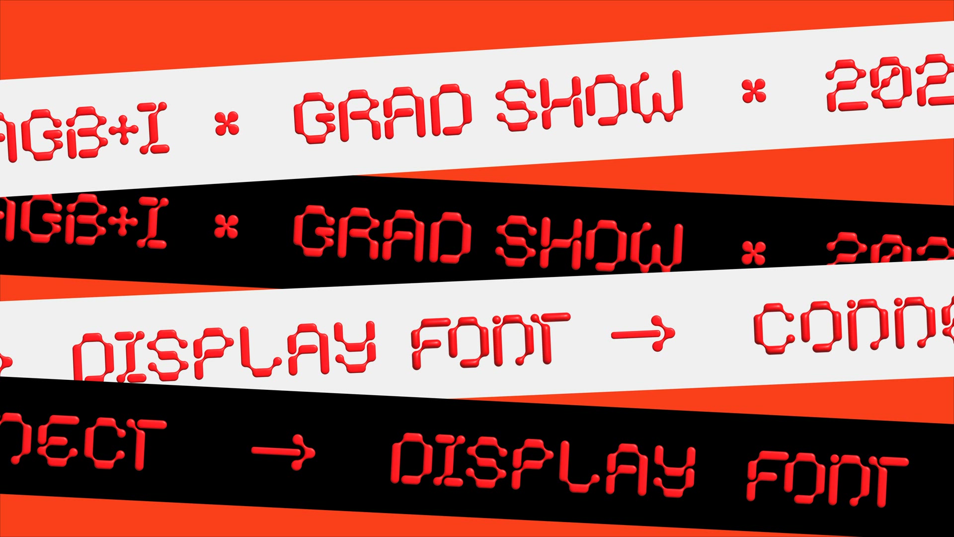 Connect Grad Show Branding