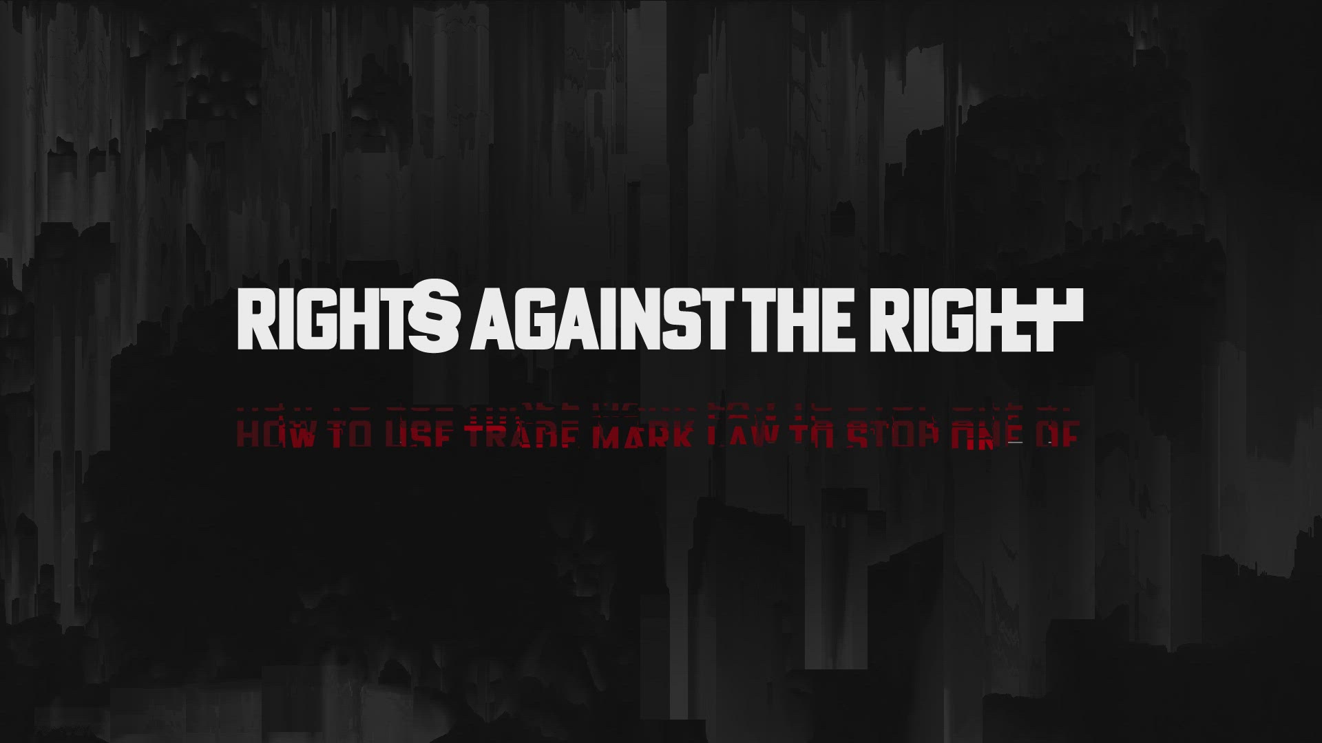 Rights against the Right - The first trademark that stops trading Nazi merch.