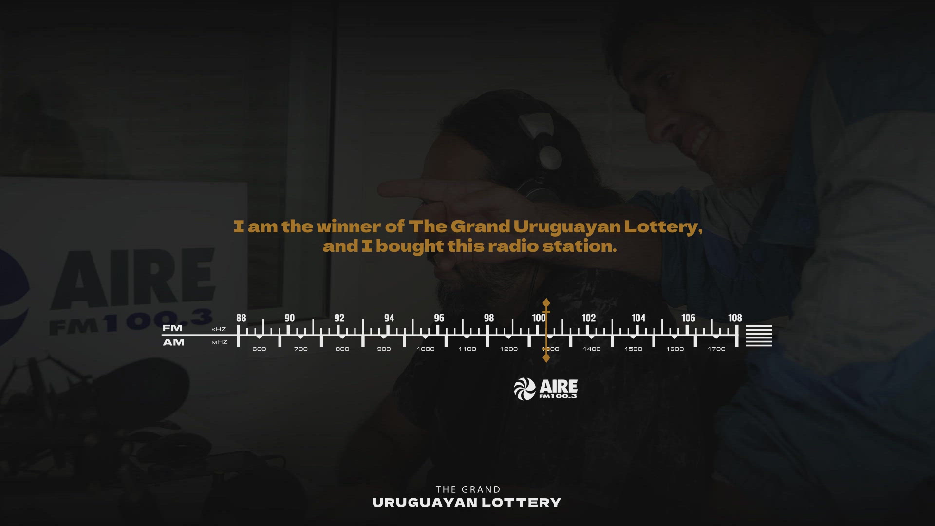 You can buy a radio station