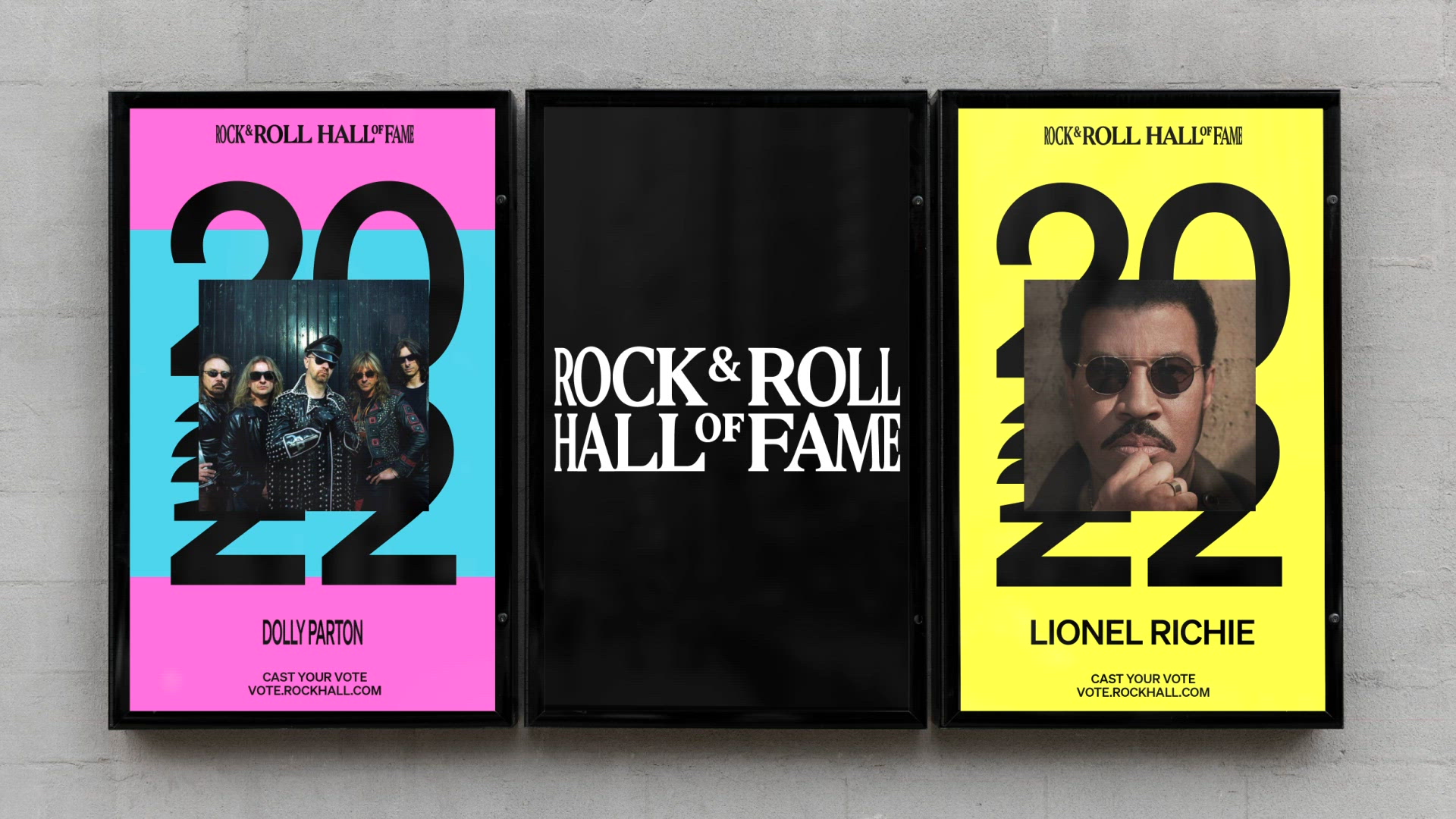 Rock & Roll Hall of Fame Rebrand: Viz ID & Motion