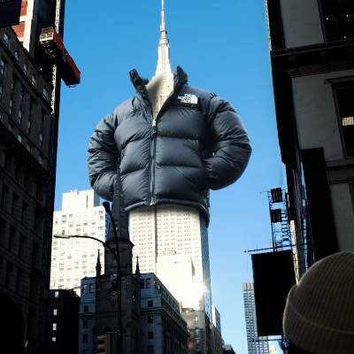 The Northface_Empire State Stunt/activation