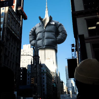 The Northface_Empire State Stunt/activation