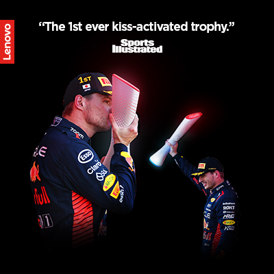 Kiss Activated Trophy