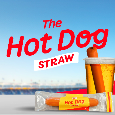 Hot Dog Straw