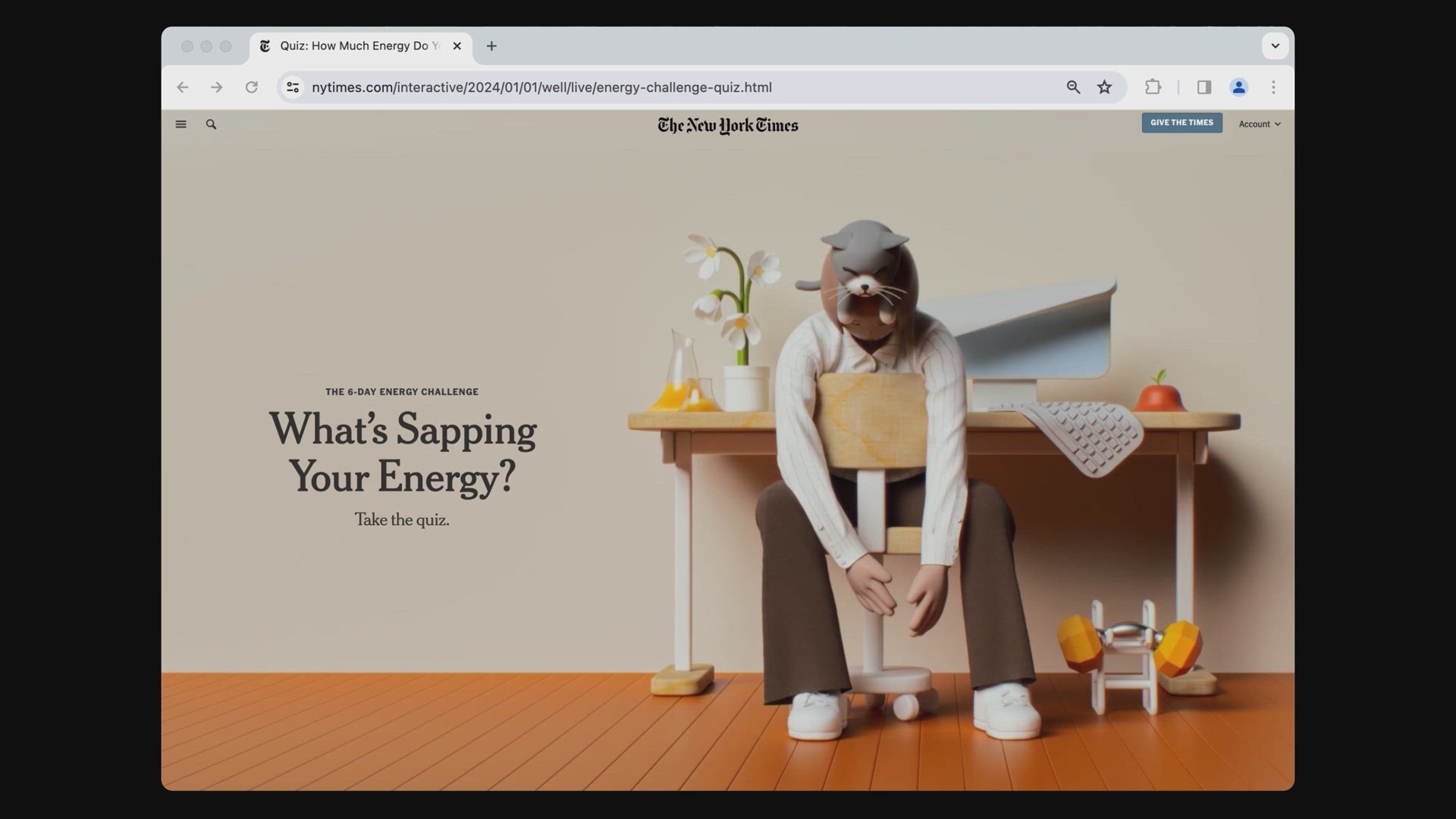 What’s Sapping Your Energy?