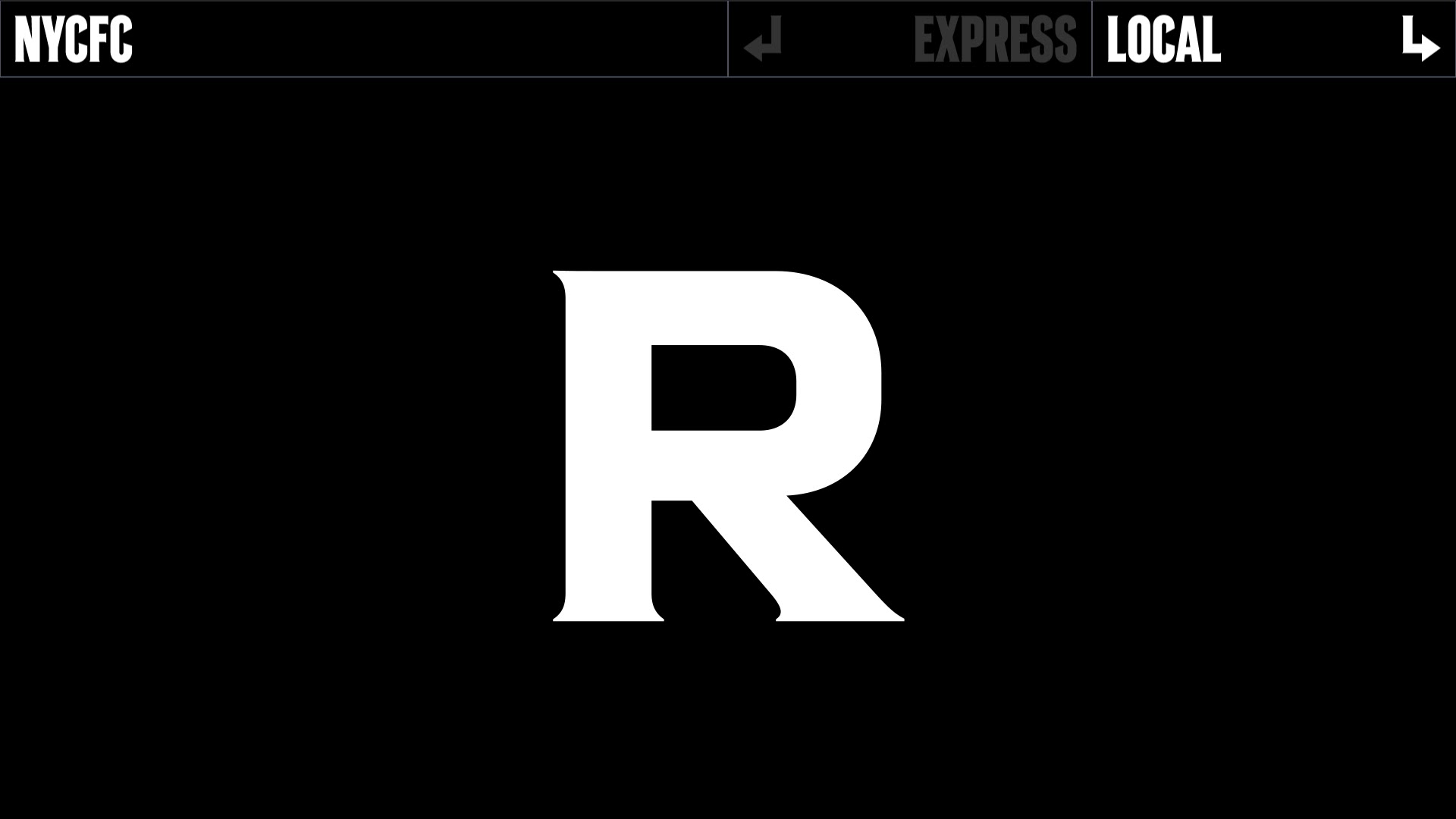 New York City FC Identity & Custom Typography