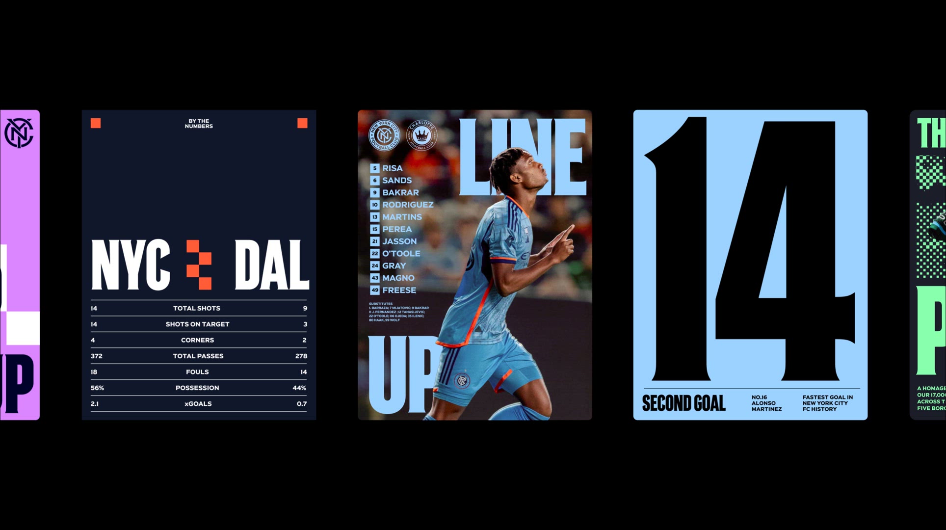 New York City FC Identity & Custom Typography