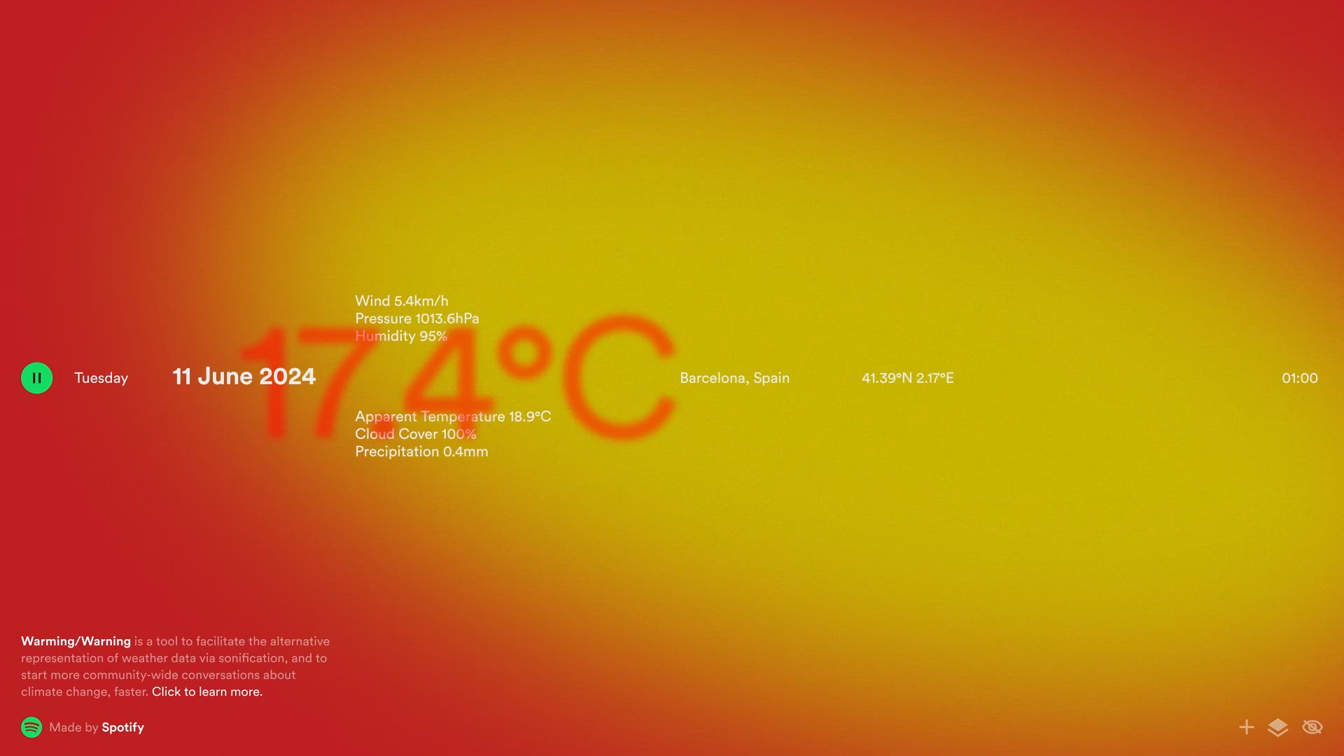 Warming/warning