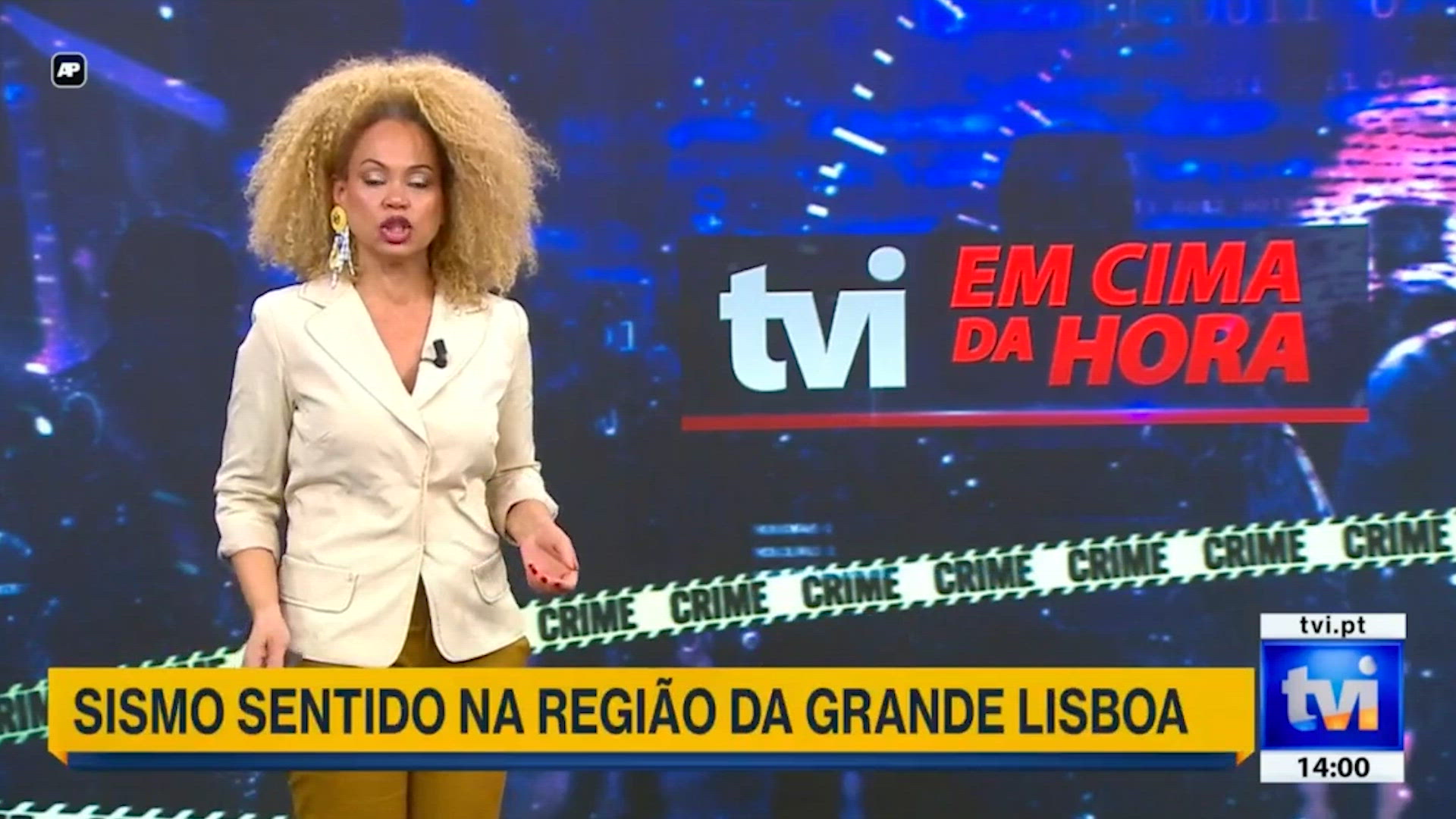 O sismo