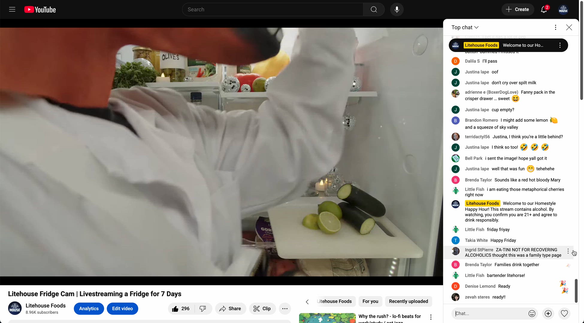 Litehouse Fridge Cam