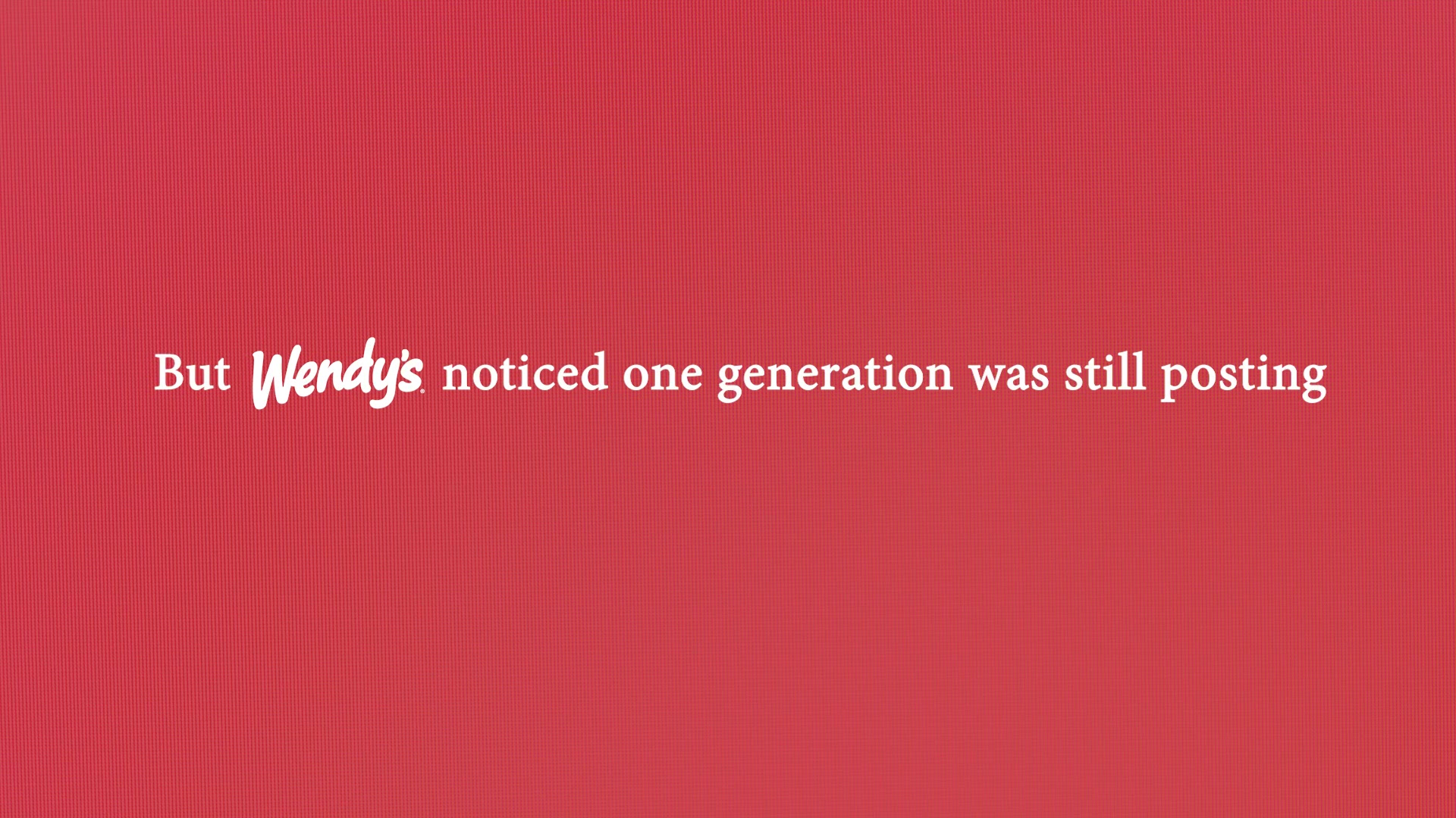 The Wendy's Company | Wendy's Enters The Chat | The One Club