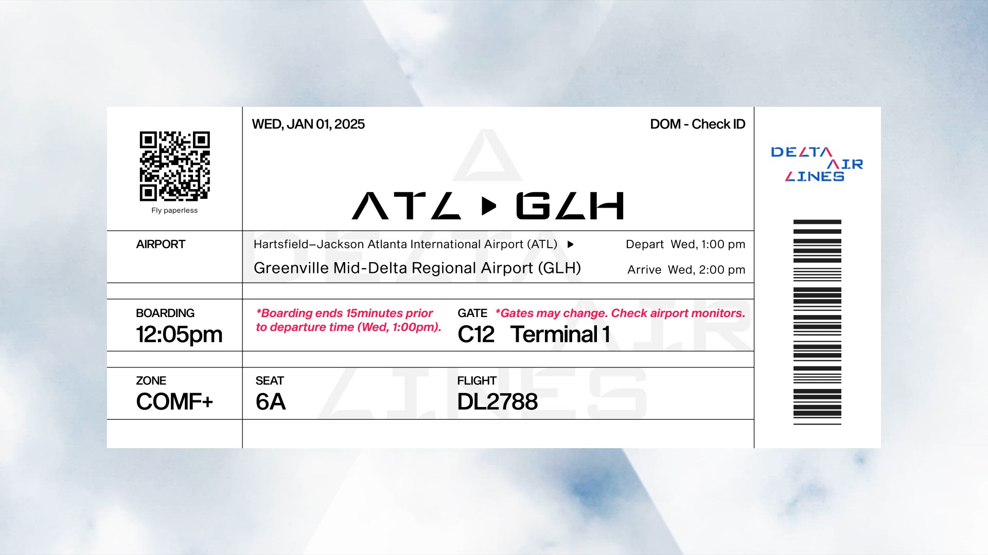 DELTA ORIGIN 