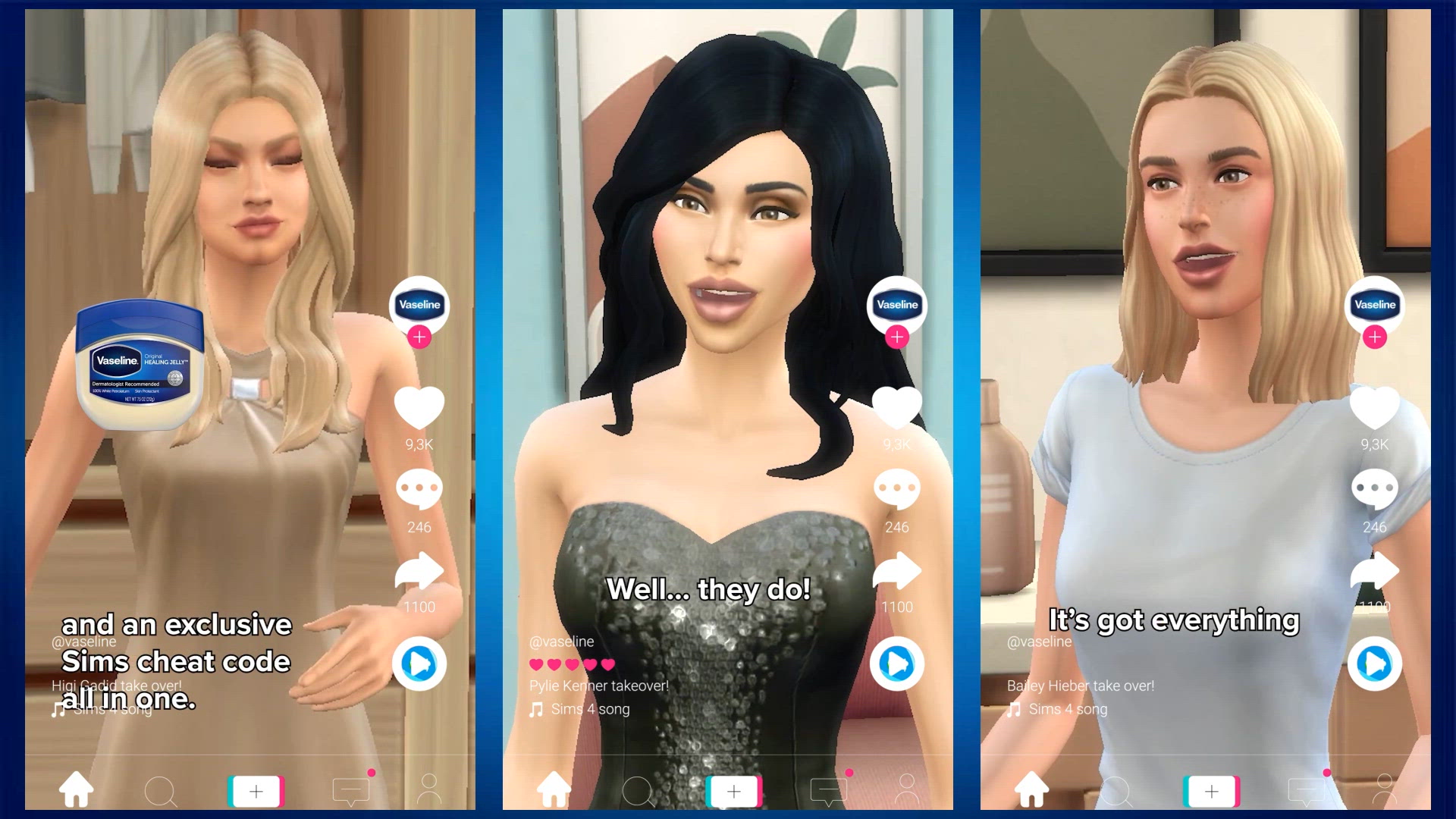 Ctrl + Shift + Vaseline