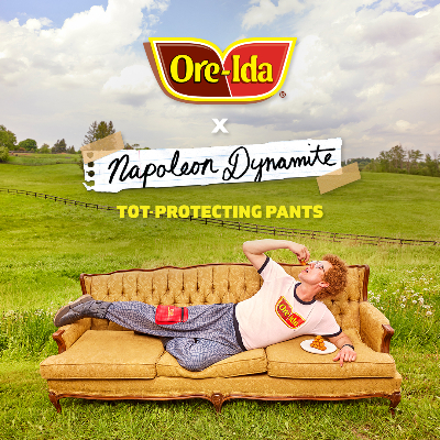 Ore-Ida x Napoleon Dynamite: TOT-PROTECTING PANTS