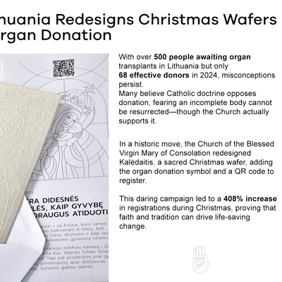 Christmas wafer