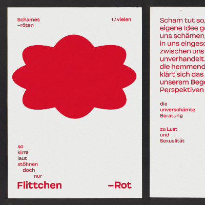 Schamesr&ouml;ten Postkarten