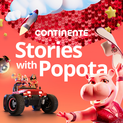 Hist&oacute;rias com a Popota