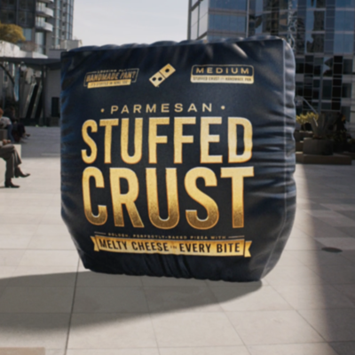 Stuffed Crust Pizza Box 