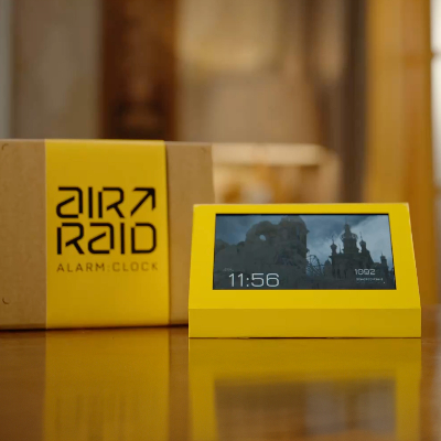 Air Raid Alarm Clock