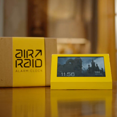 Air Raid Alarm Clock