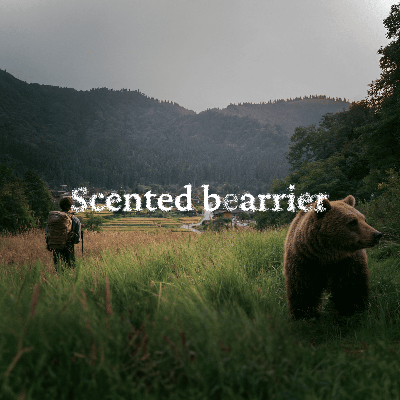 Scented bearrier