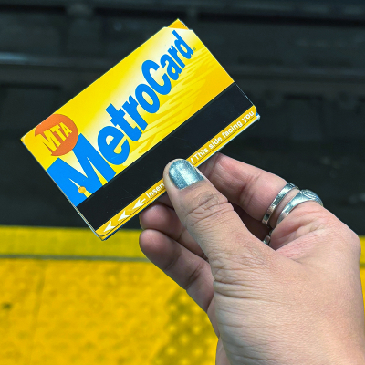 Metrocard farewell zine