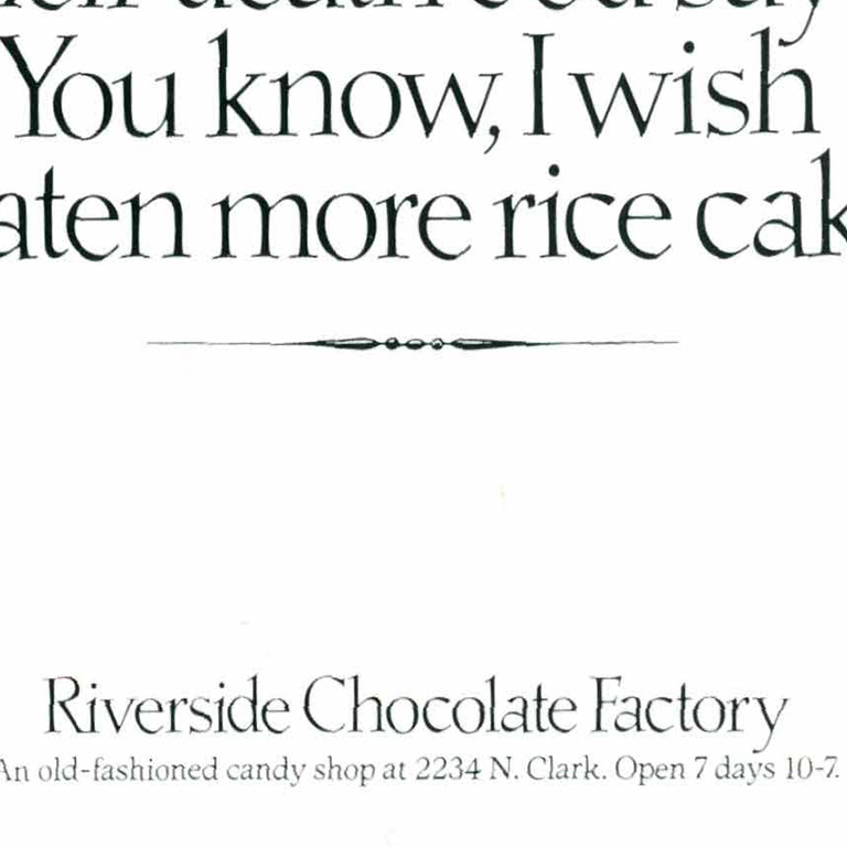 Riverside Chocolate Factory
