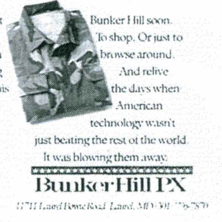 Bunker Hill PX