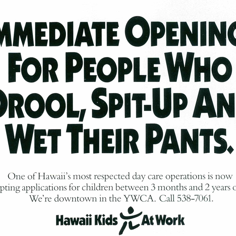 Hawaii Kids at Work Day Care Center