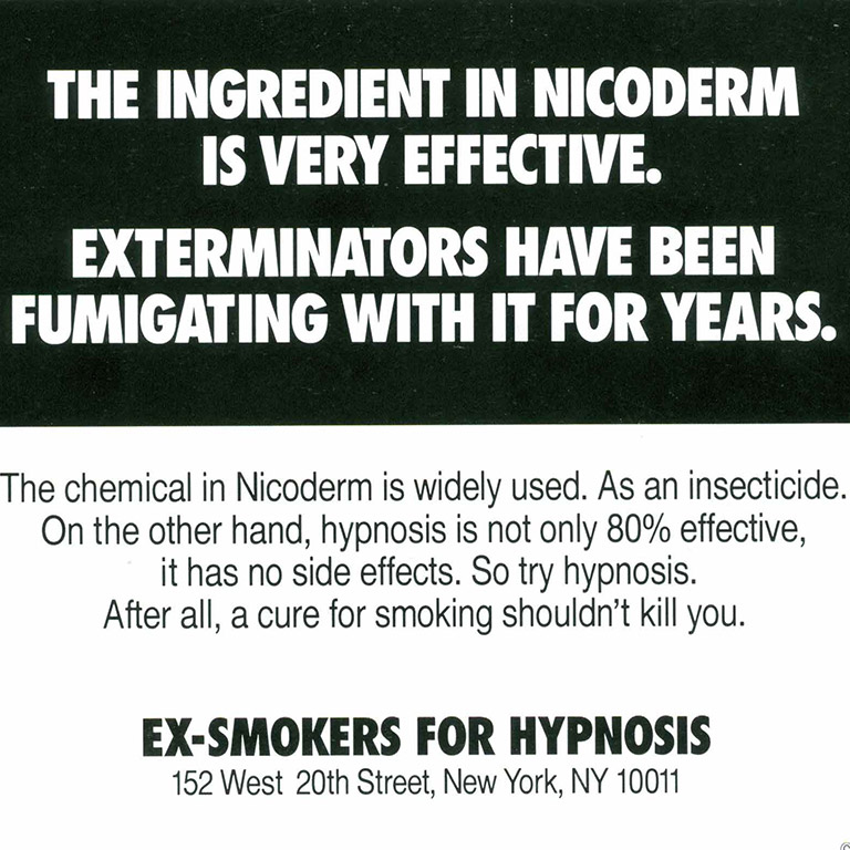 Ex-Smokers for Hypnosis