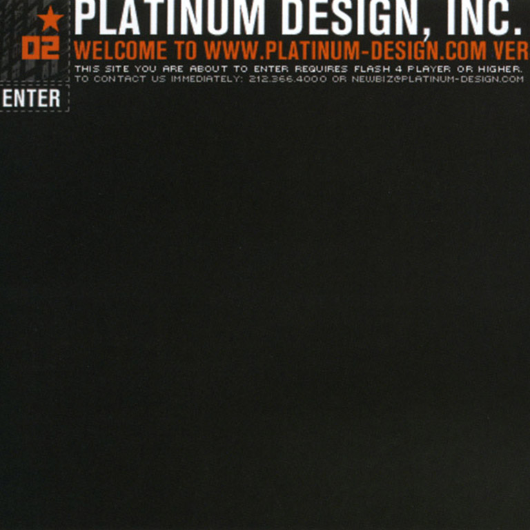 Platinum Design Website