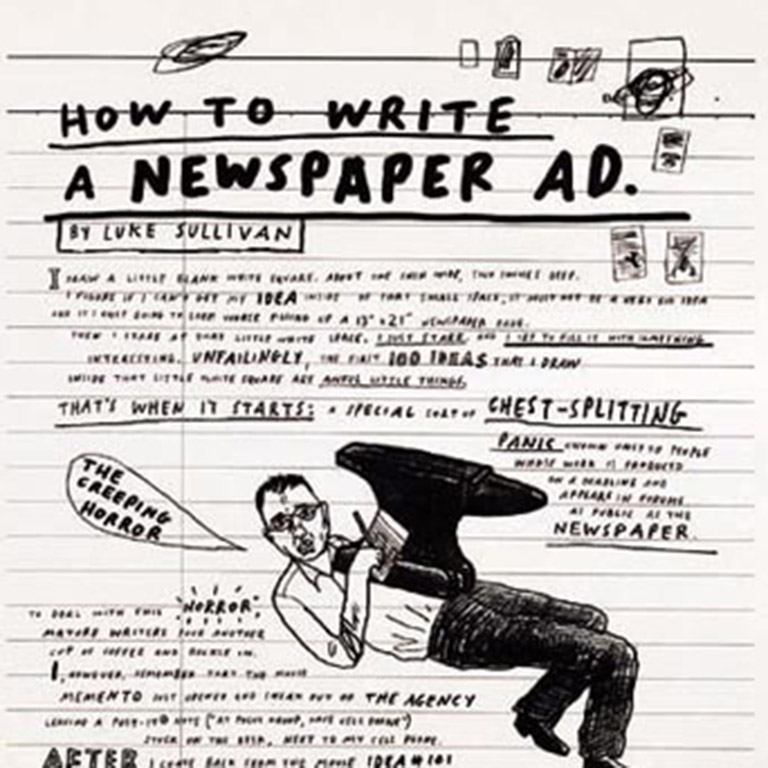 How to Create a Newspaper Ad by Luke Sullivan