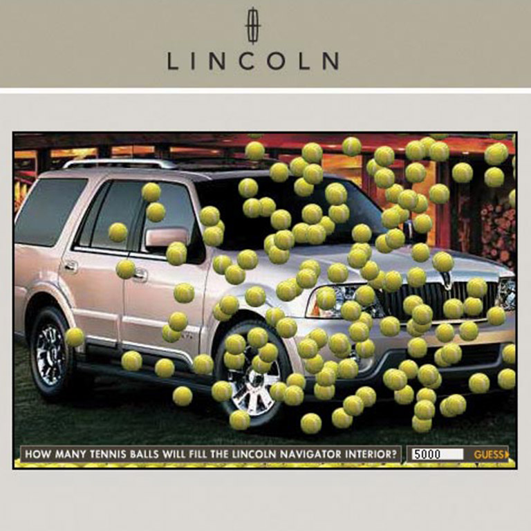 Lincoln Navigator-US Open Tennis Ball Game