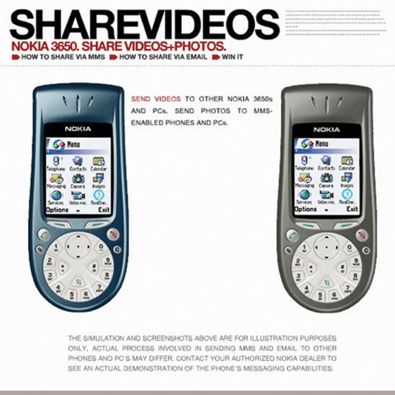 Nokia 3650: the Video Phone