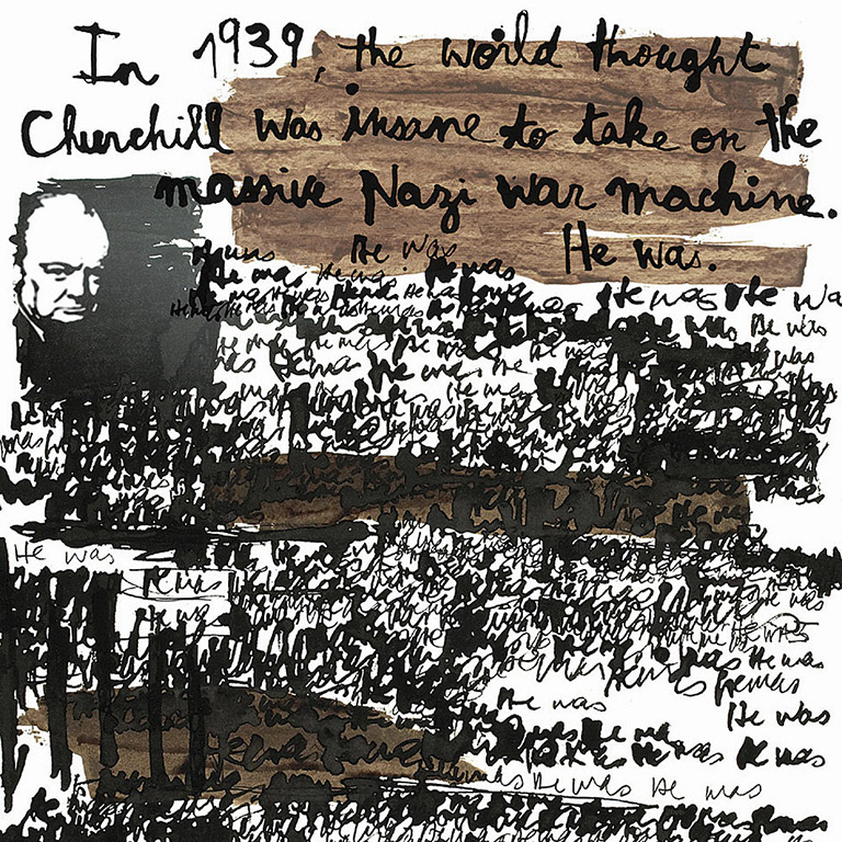 Chaplin/ Churchill/ Newton