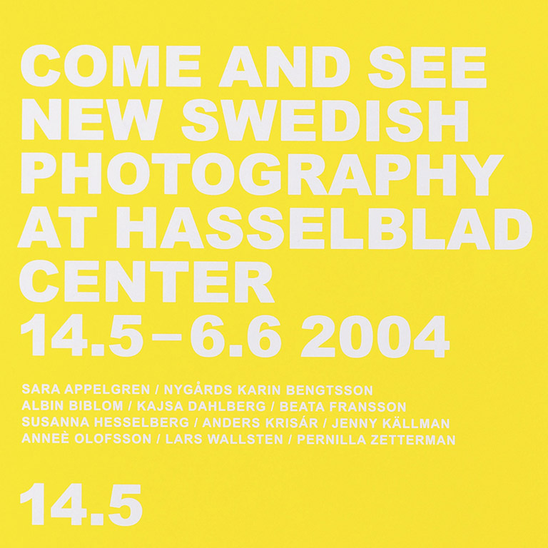 Come and see Swedish photography