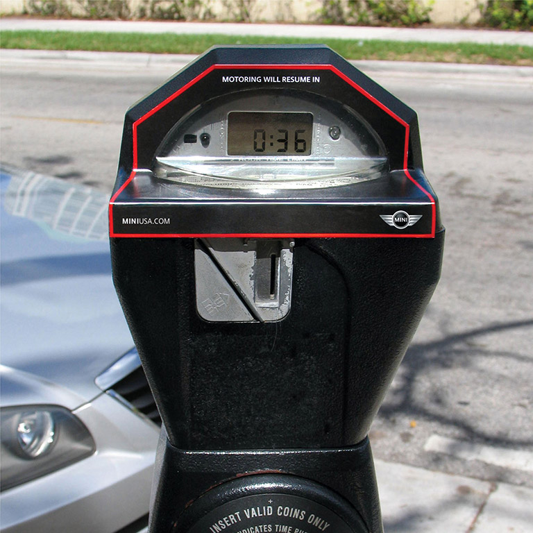 Motoring Meter Sticker