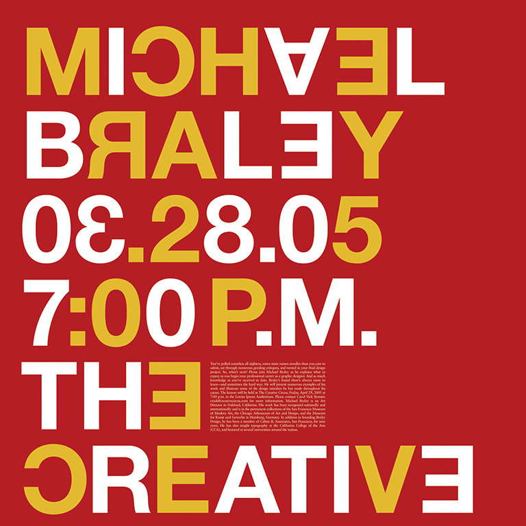 Creative Circus Lecture Poster