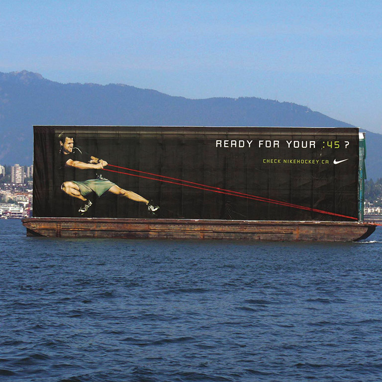 BARGE RESISTANCE / JAROME CRANE / CRUNCH DECAL / LEG LIFT BANNER