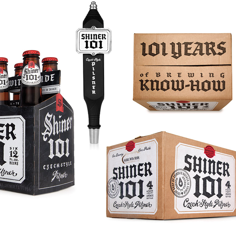 Shiner Beers 101 Packaging