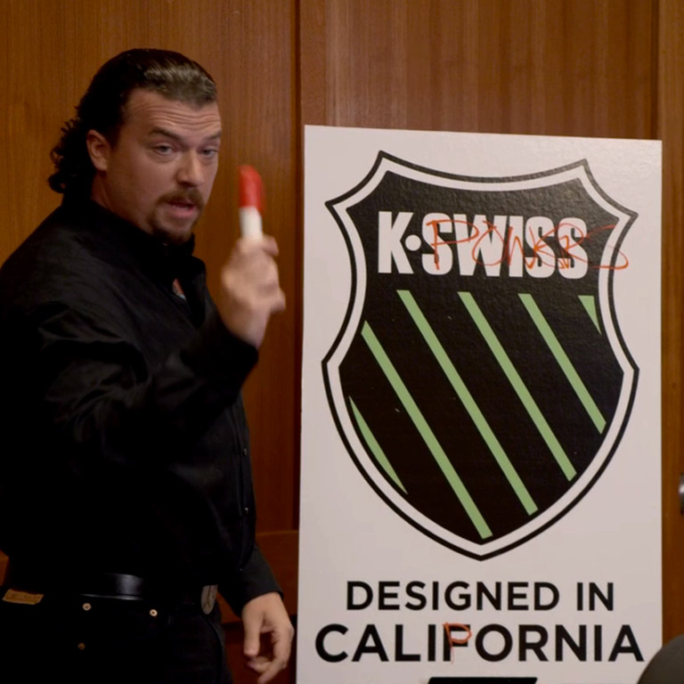 Tubes: Kenny Powers gets signed by K-Swiss