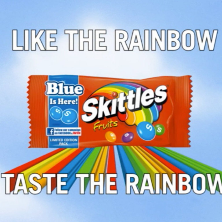 Blue Skittles - Like The Rainbow